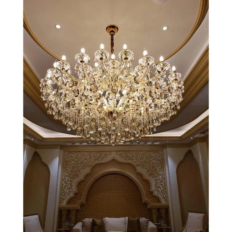 Allumage Extra Wide Classic Crystal Chandelier - Zelno Lighting