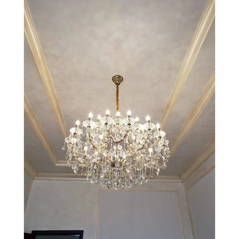 Allumage Extra Wide Classic Crystal Chandelier - Zelno Lighting