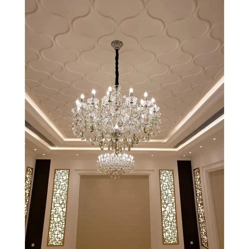 Allumage Extra Wide Classic Crystal Chandelier - Zelno Lighting