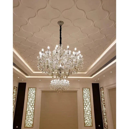 Allumage Extra Wide Classic Crystal Chandelier - Zelno Lighting