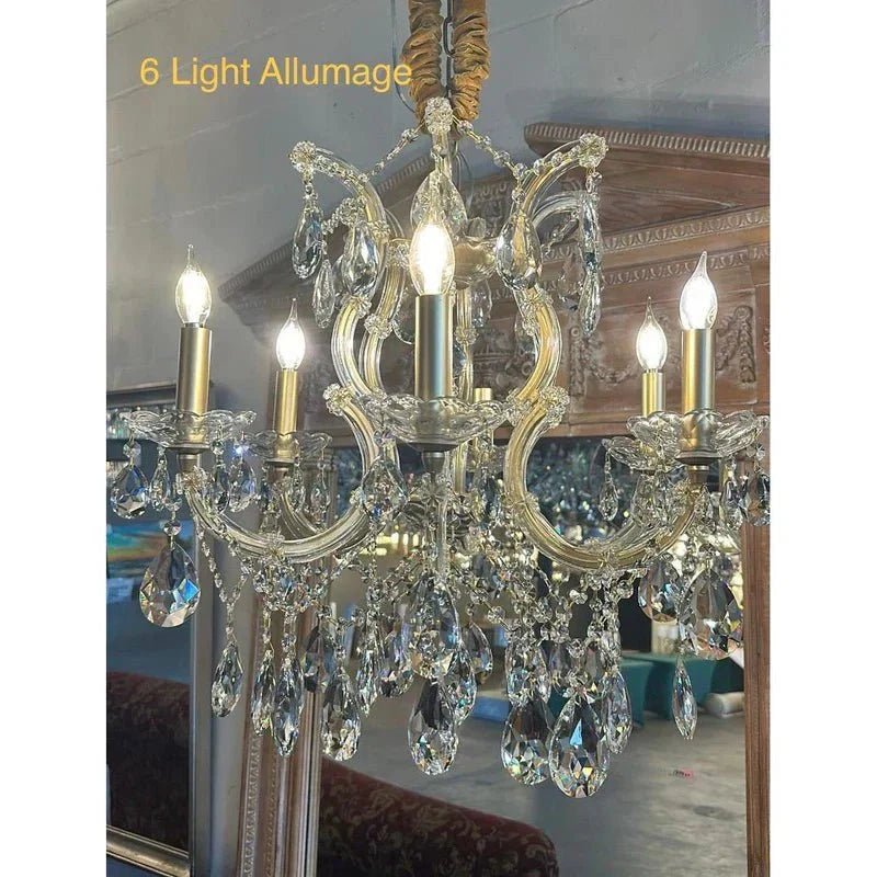 Allumage Extra Wide Classic Crystal Chandelier - Zelno Lighting