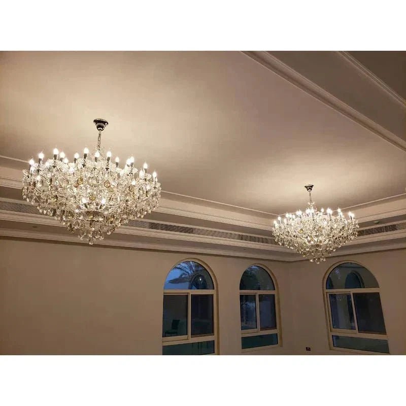 Allumage Extra Wide Classic Crystal Chandelier - Zelno Lighting