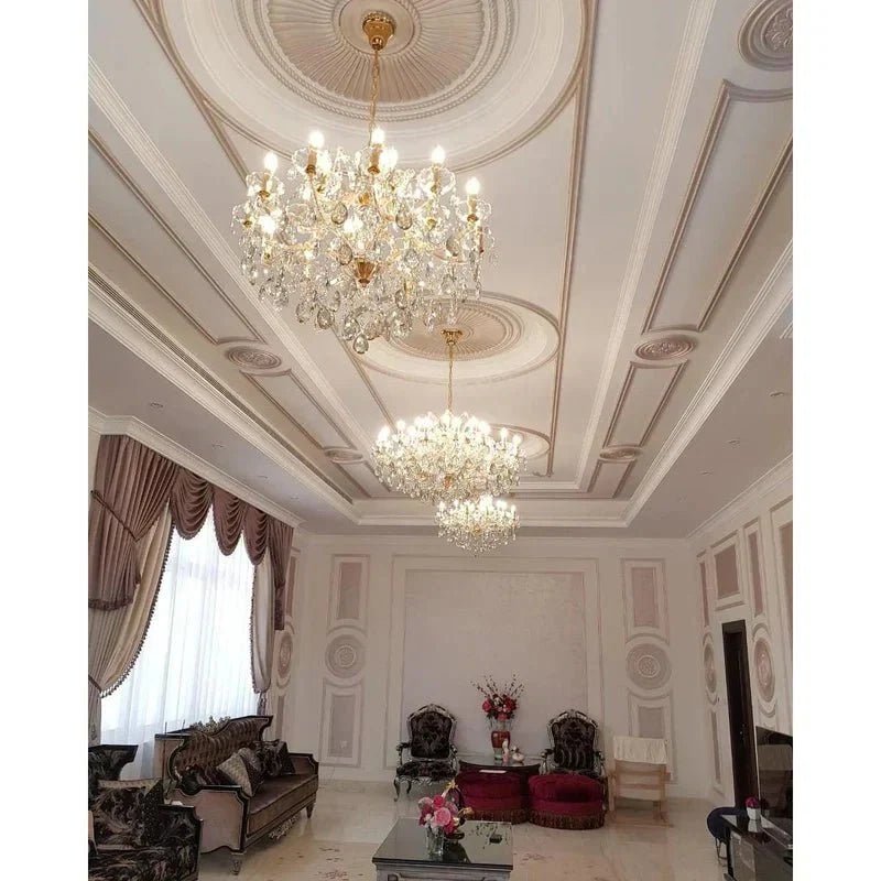 Allumage Extra Wide Classic Crystal Chandelier - Zelno Lighting