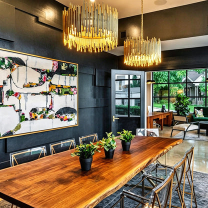 Althely 3 Lights Pendant Chandelier - Zelno Lighting