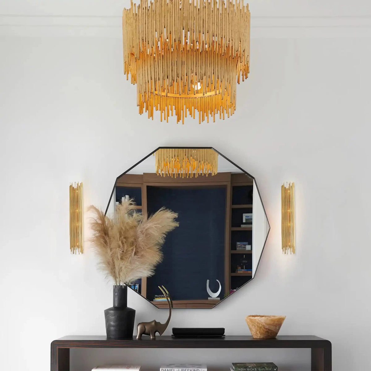 Althely 8 Lights 2-Tier Chandelier - Zelno Lighting