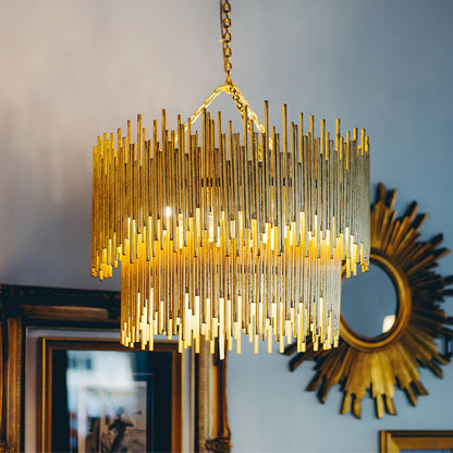 Althely 8 Lights 2-Tier Chandelier - Zelno Lighting