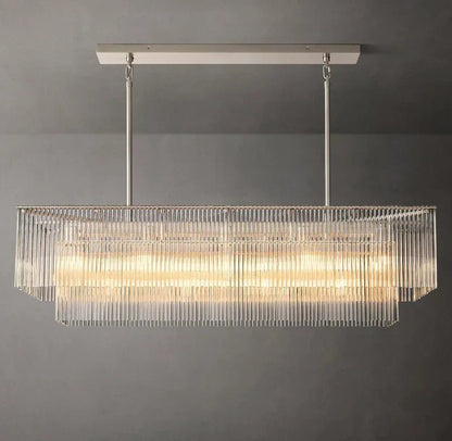 Amadeo Rectangular Chandelier 54''D - Zelno
