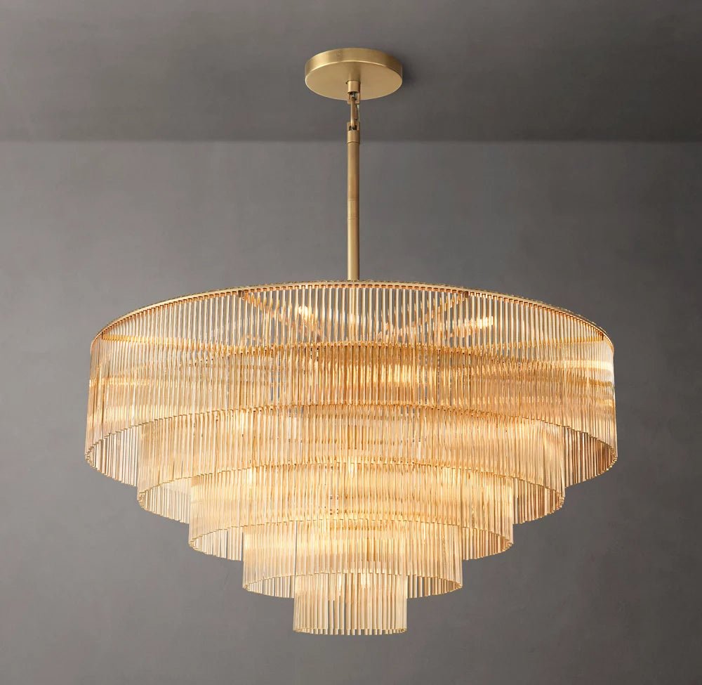 Amadeo Round Chandelier 48''D - Zelno