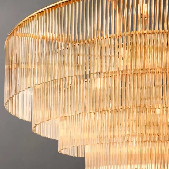 Amadeo Round Chandelier 48''D - Zelno