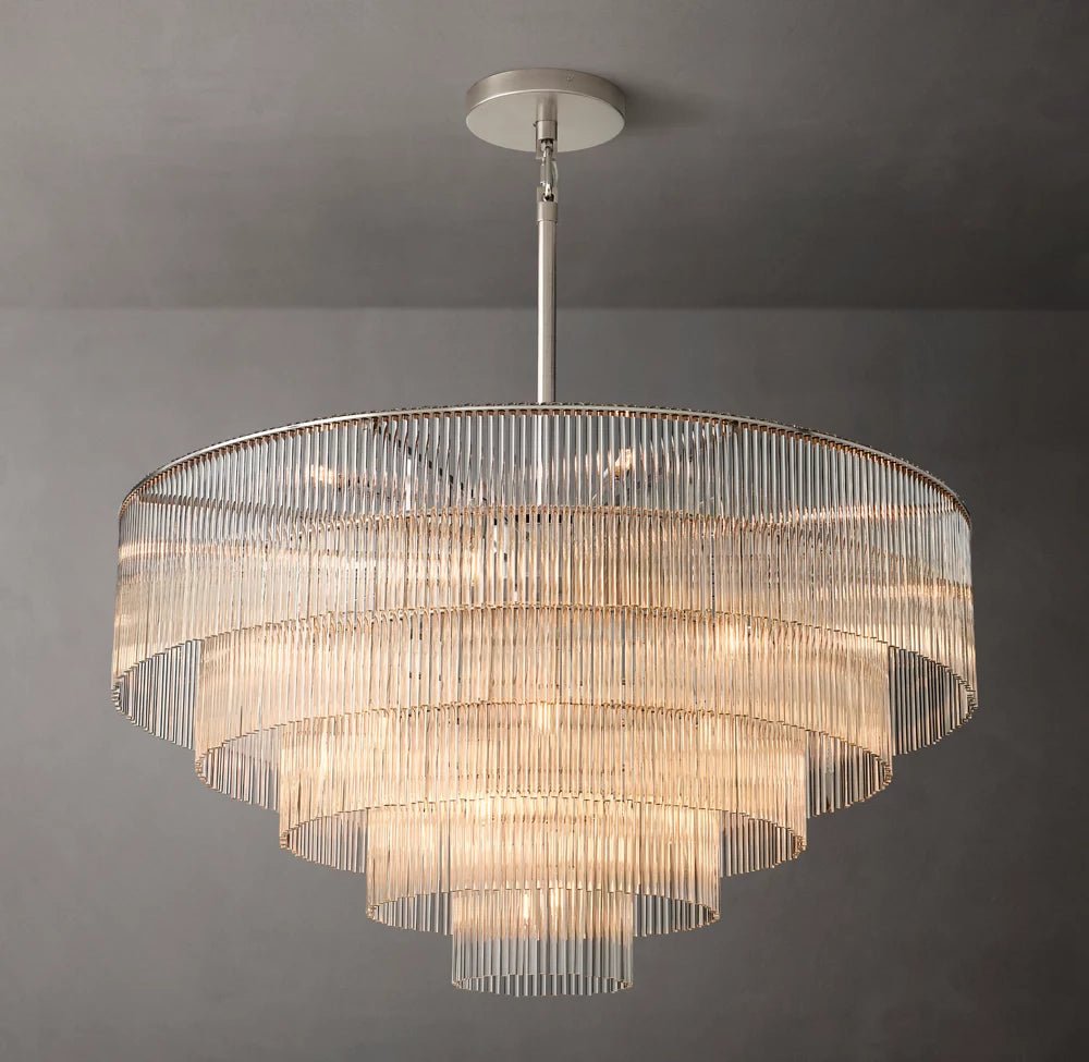 Amadeo Round Chandelier 48''D - Zelno