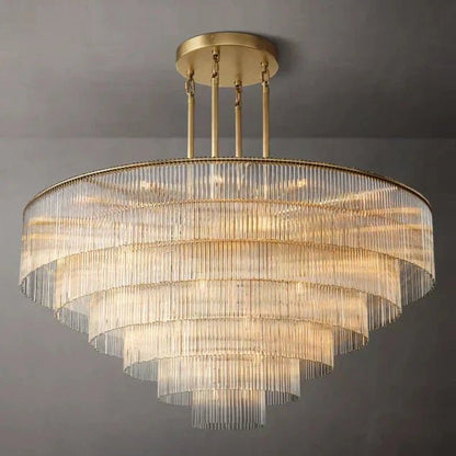 Amadeo Round Chandelier 60''D - Zelno