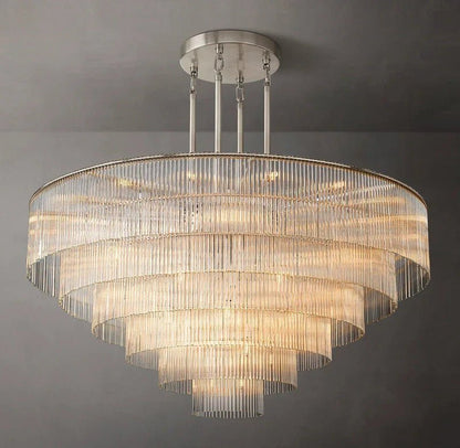 Amadeo Round Chandelier 60''D - Zelno