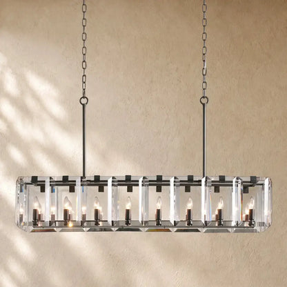 Amayya Rectangular Chandelier - Zelno