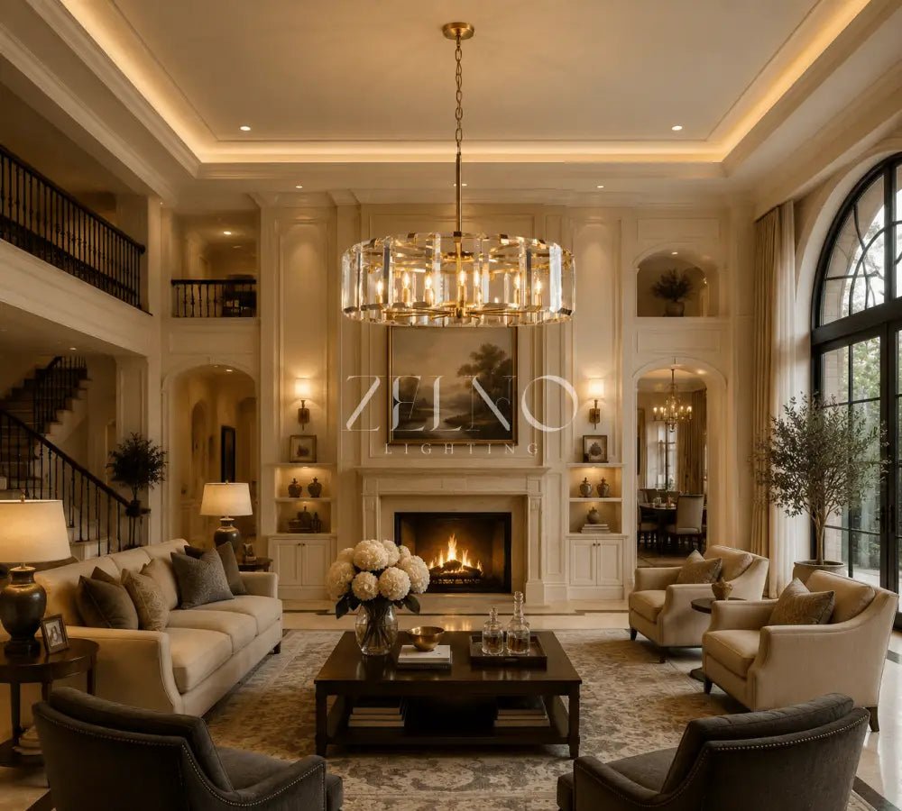 Amayya Round Chandelier - Zelno