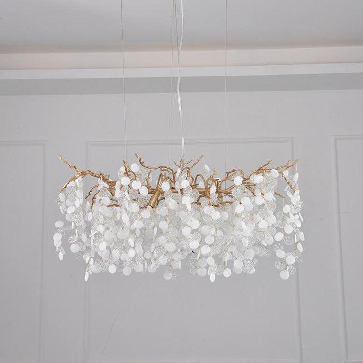 American Creative Brass Branch Chandelier - Zelno Lighting