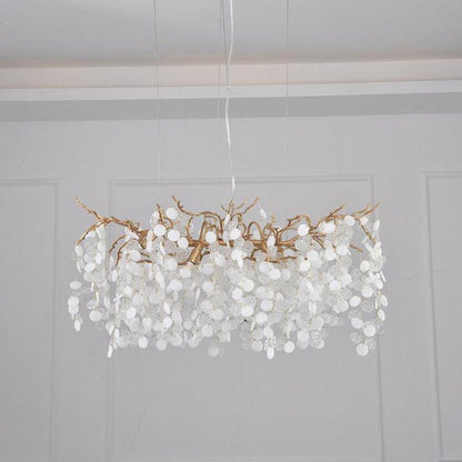 American Creative Brass Branch Chandelier - Zelno Lighting