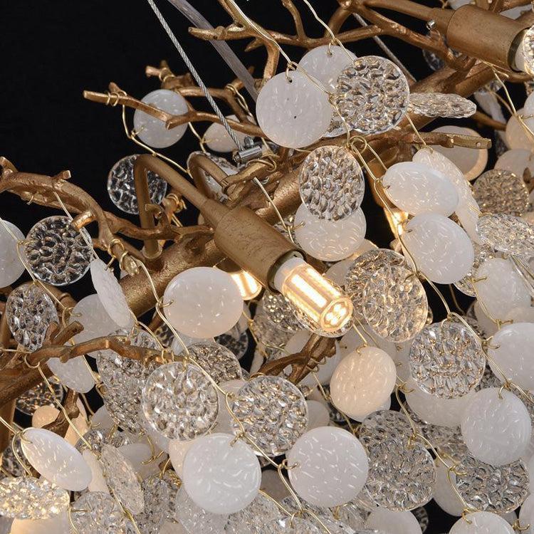 American Creative Brass Branch Chandelier - Zelno Lighting