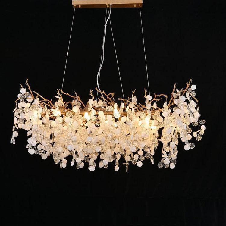 American Creative Brass Branch Chandelier - Zelno Lighting