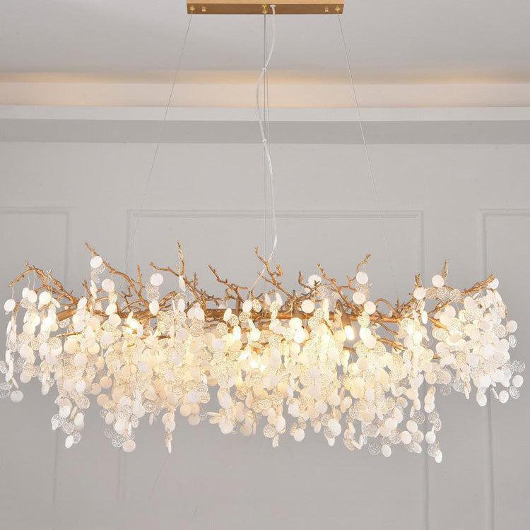 American Creative Brass Branch Chandelier - Zelno Lighting