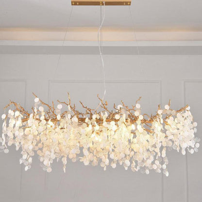 American Creative Brass Branch Chandelier - Zelno Lighting