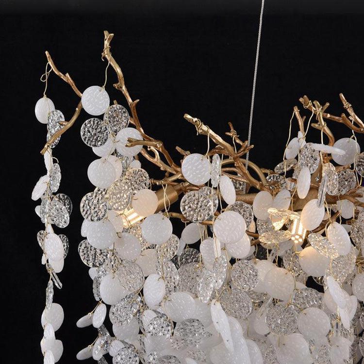 American Creative Brass Branch Chandelier - Zelno Lighting