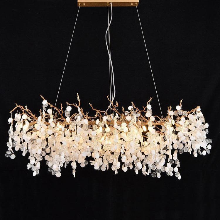 American Creative Brass Branch Chandelier - Zelno Lighting