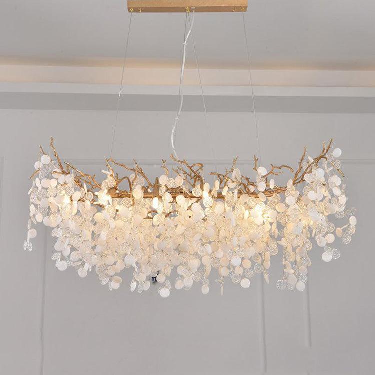 American Creative Brass Branch Chandelier - Zelno Lighting