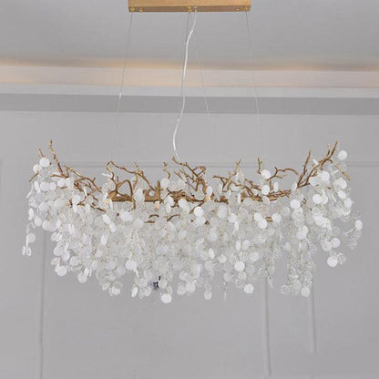 American Creative Brass Branch Chandelier - Zelno Lighting