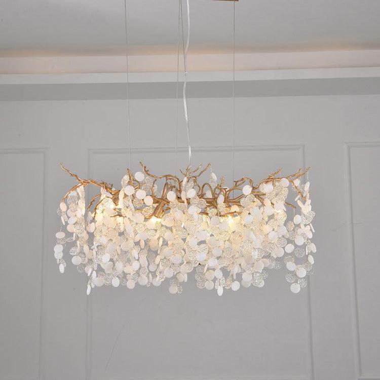 American Creative Brass Branch Chandelier - Zelno Lighting