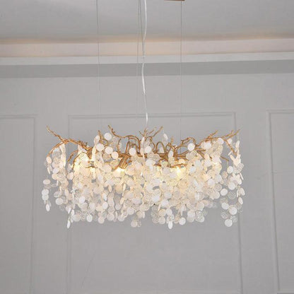 American Creative Brass Branch Chandelier - Zelno Lighting