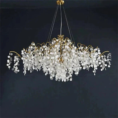 American Creative Modern Branch Chandelier Oval - Zelno Lighting