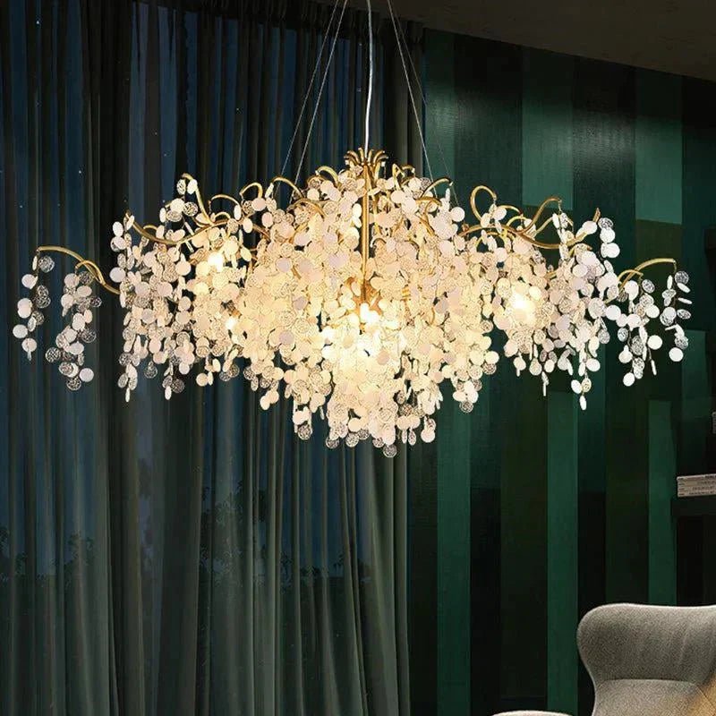 American Creative Modern Branch Chandelier Oval - Zelno Lighting