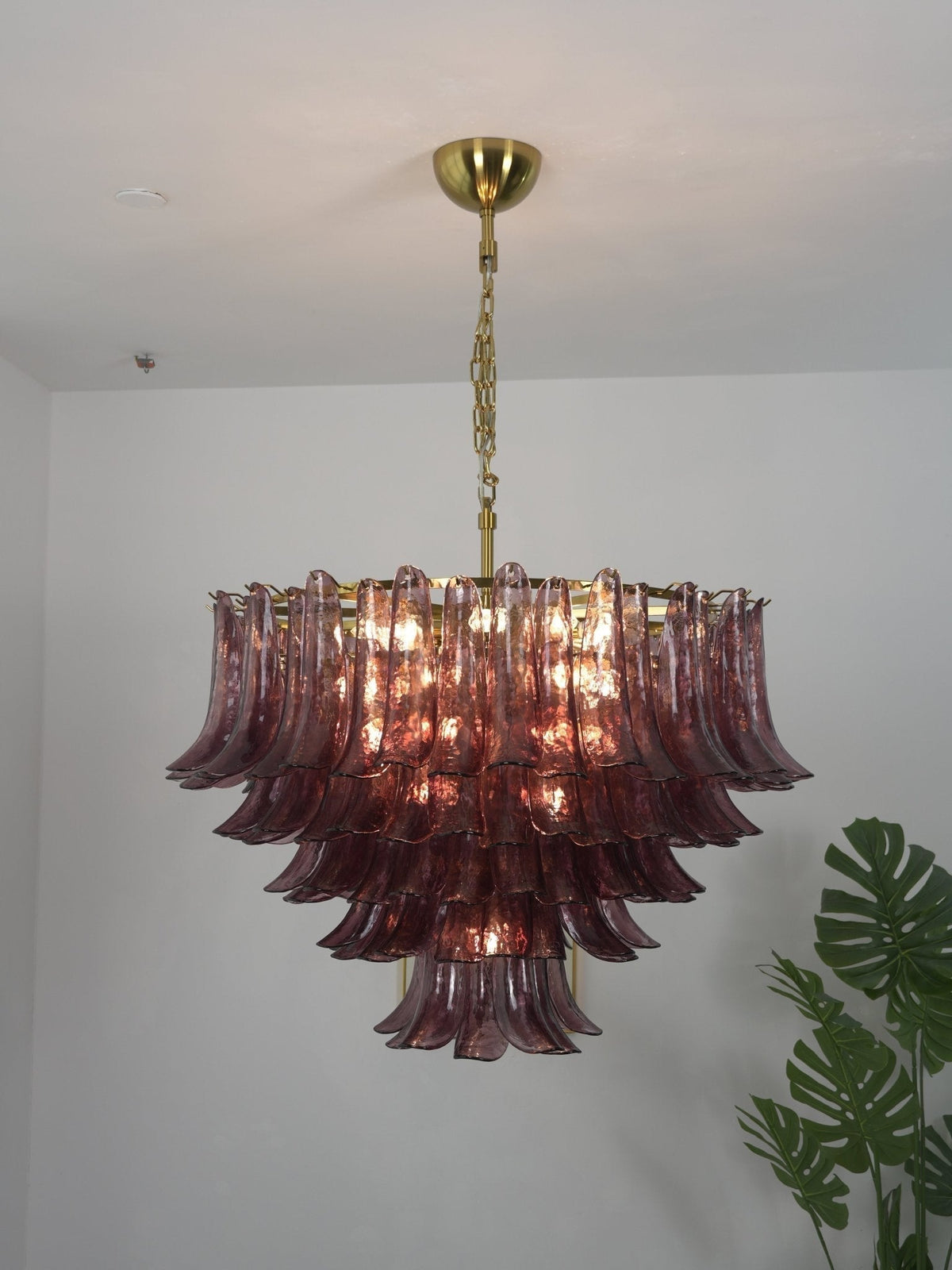 Amethyst Bloom Chandelier - Zelno Lighting