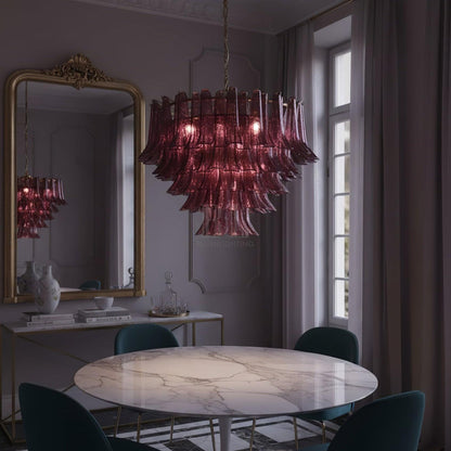 Amethyst Bloom Chandelier - Zelno Lighting