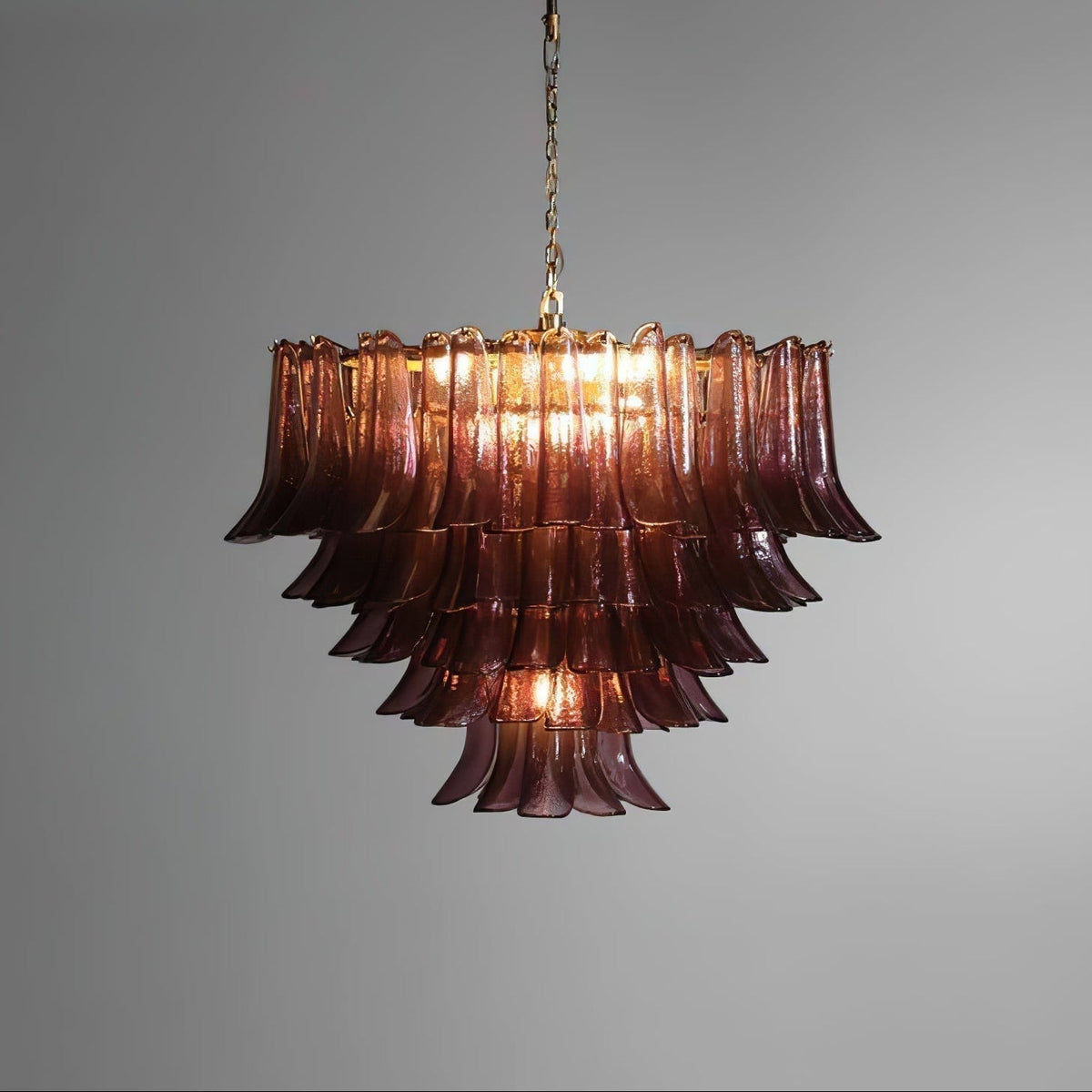 Amethyst Bloom Chandelier - Zelno Lighting