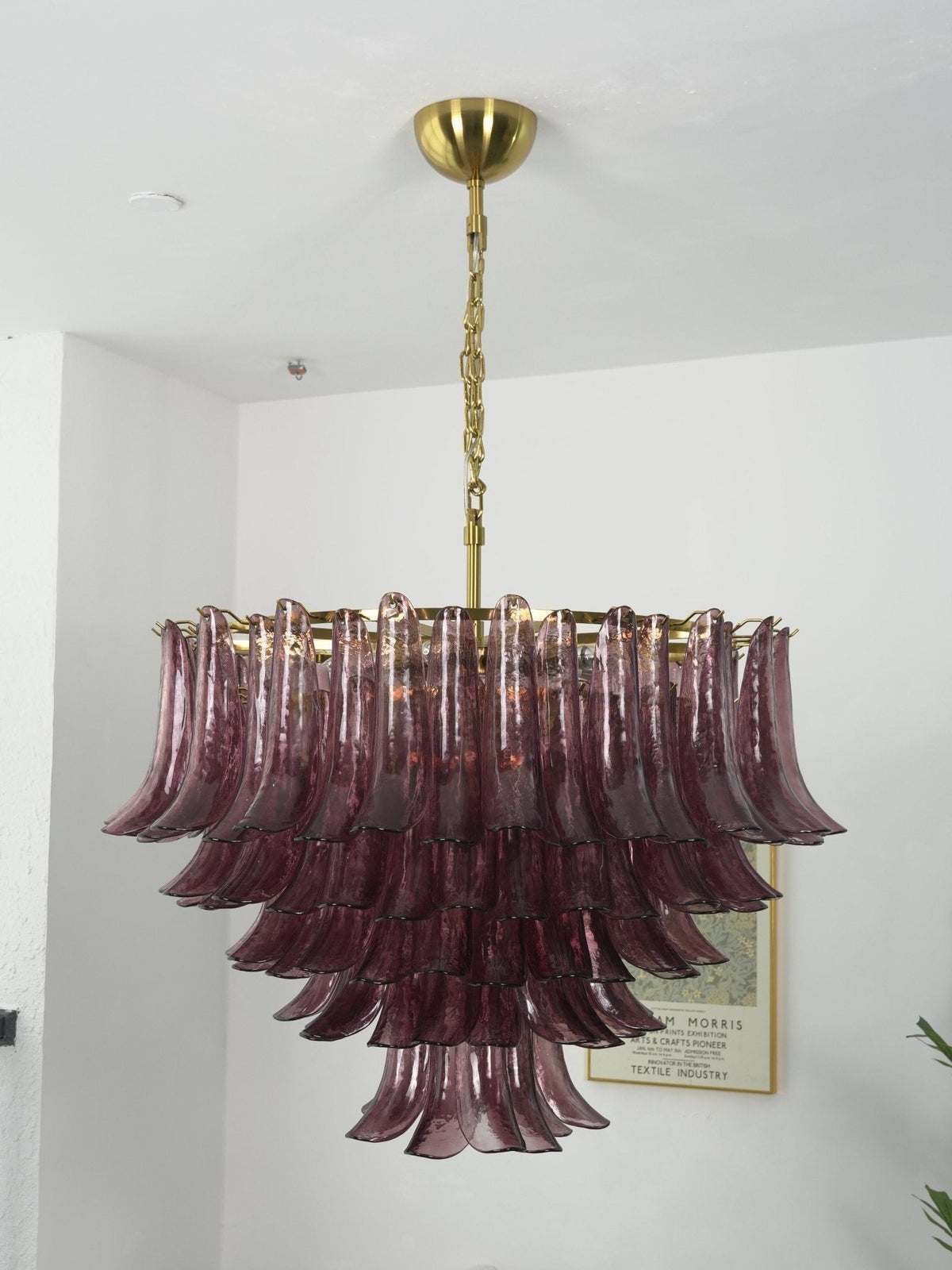 Amethyst Bloom Chandelier - Zelno Lighting
