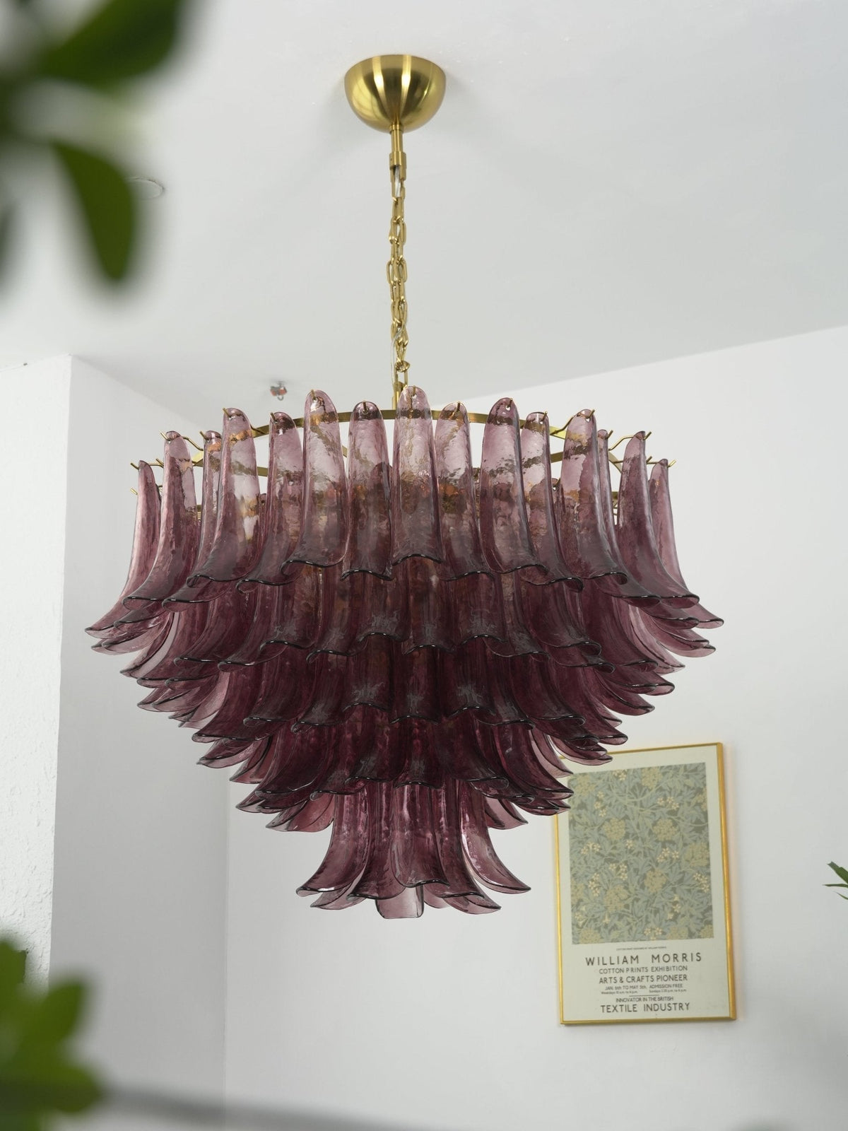 Amethyst Bloom Chandelier - Zelno Lighting