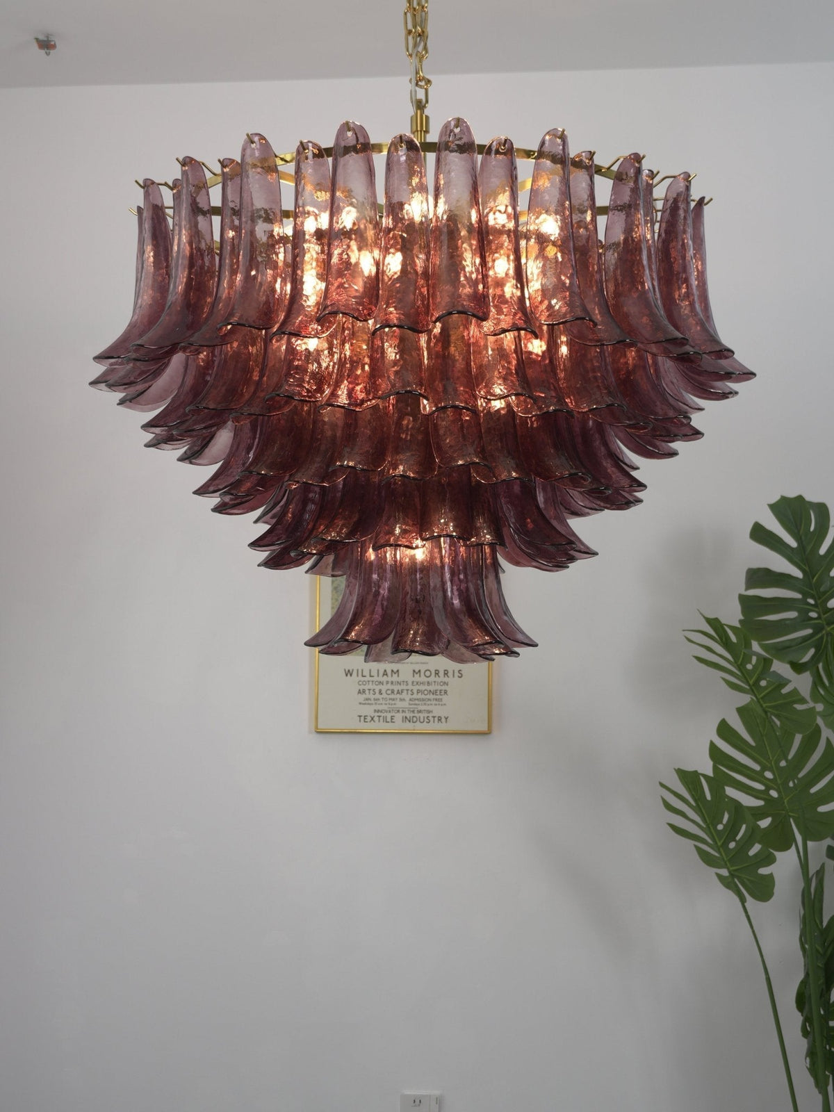 Amethyst Bloom Chandelier - Zelno Lighting