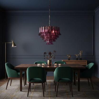 Amethyst Bloom Chandelier - Zelno Lighting