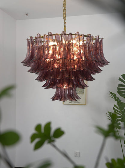 Amethyst Bloom Chandelier - Zelno Lighting