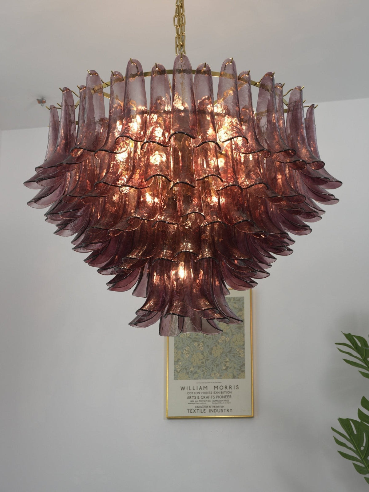Amethyst Bloom Chandelier - Zelno Lighting