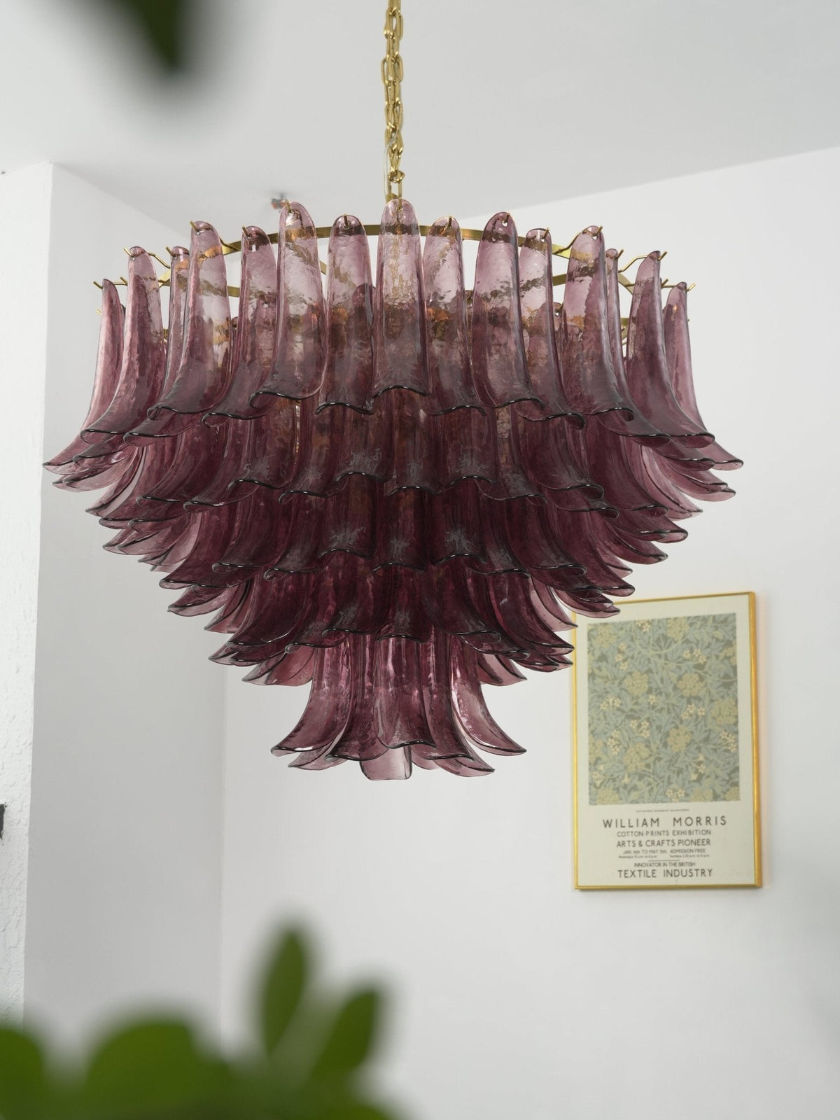 Amethyst Bloom Chandelier - Zelno Lighting