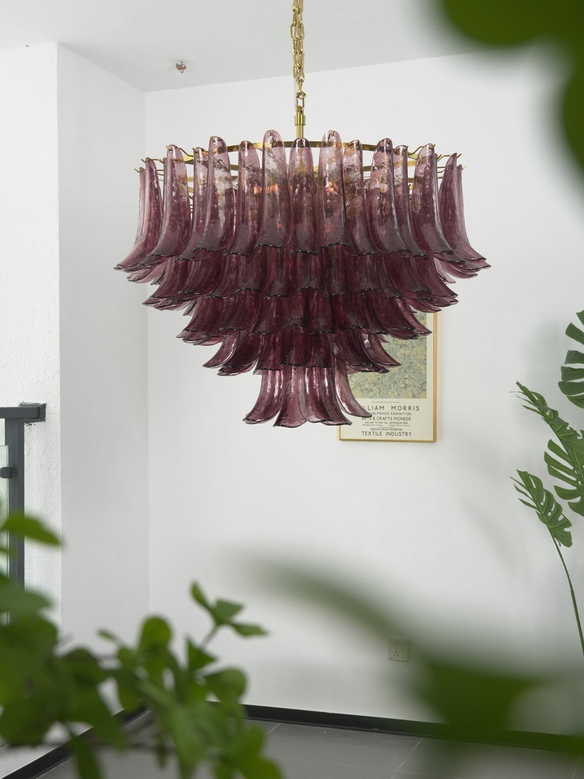 Amethyst Bloom Chandelier - Zelno Lighting