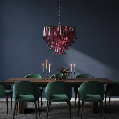 Amethyst Bloom Chandelier - Zelno Lighting