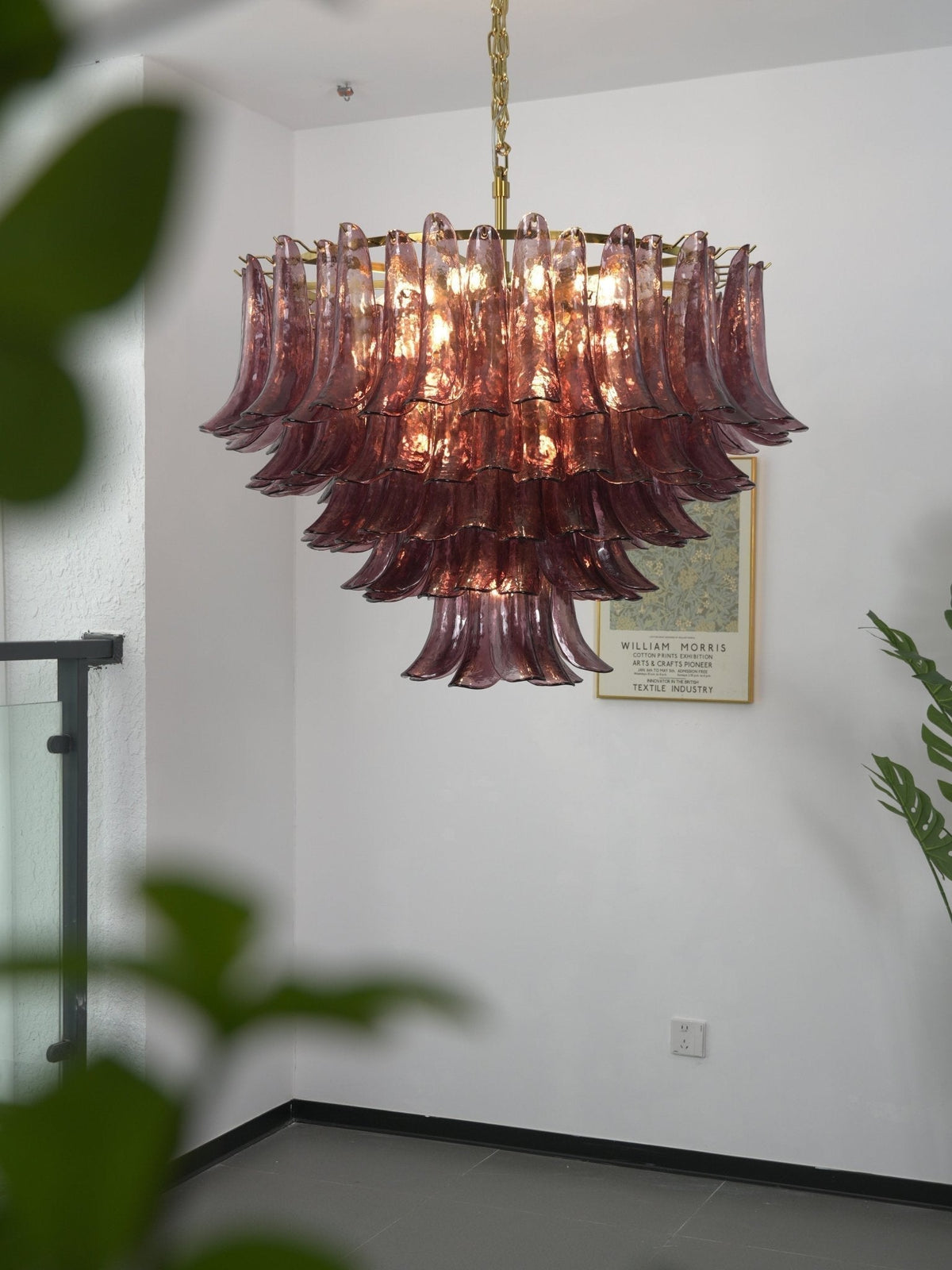 Amethyst Bloom Chandelier - Zelno Lighting