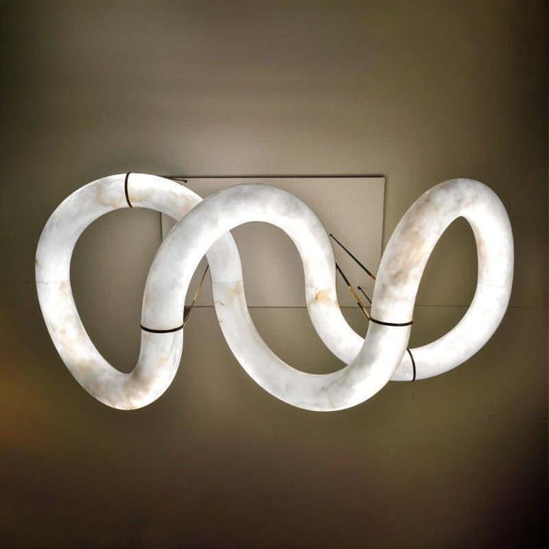 Ametris Alabaster Chandelier Light - Zelno Lighting