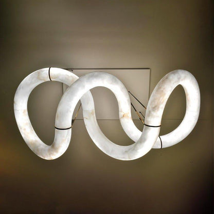 Ametris Alabaster Chandelier Light - Zelno Lighting