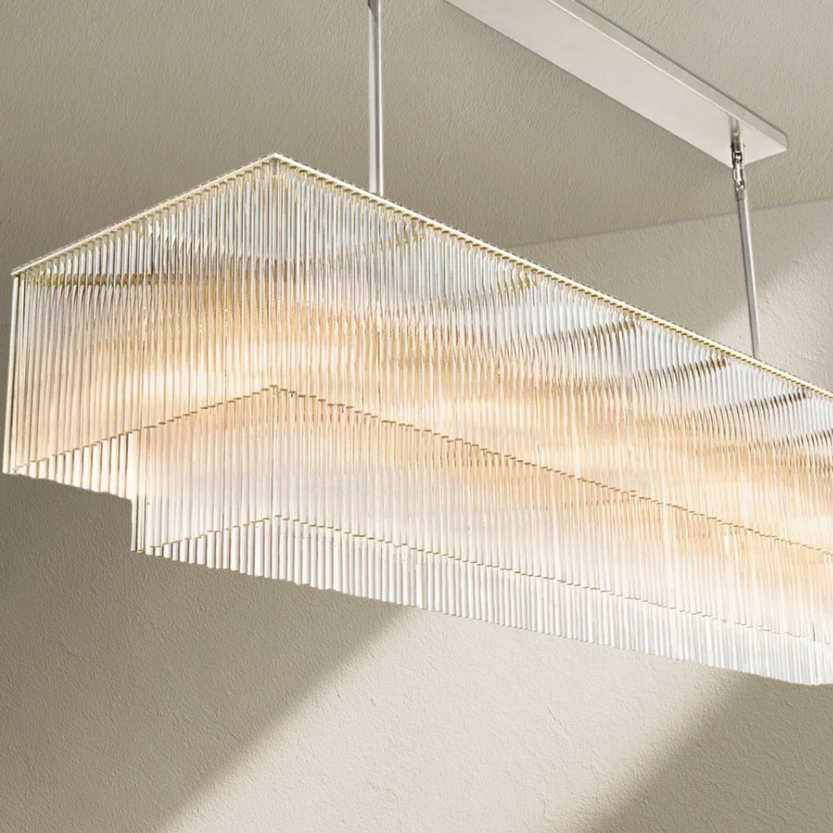 Amfz Rectangular Chandelier 72" - Zelno