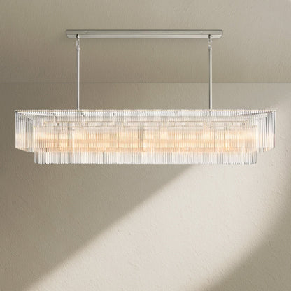 Amfz Rectangular Chandelier 72" - Zelno
