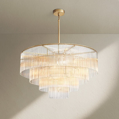 Amfz Round Chandelier 40" - Zelno